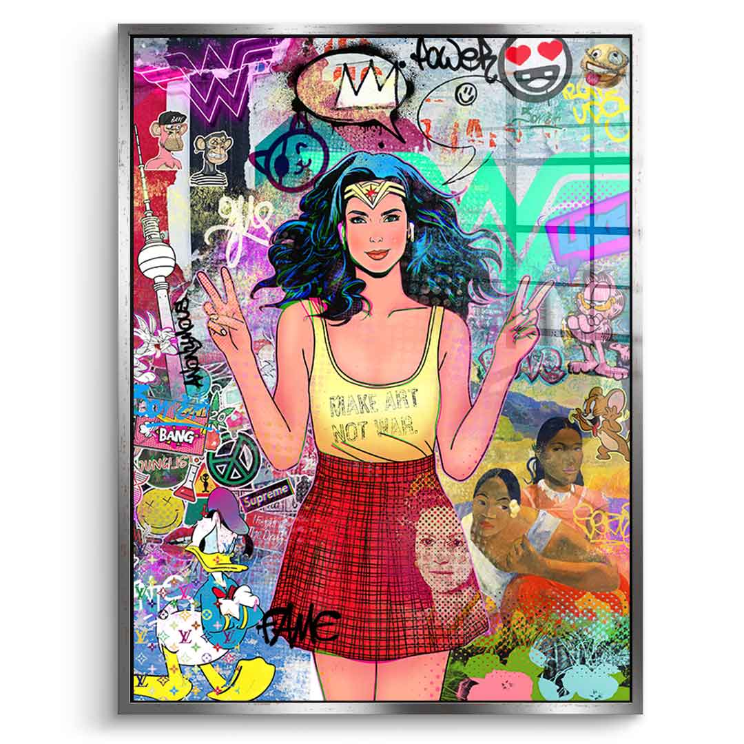 Wonderwoman - Acrylglas