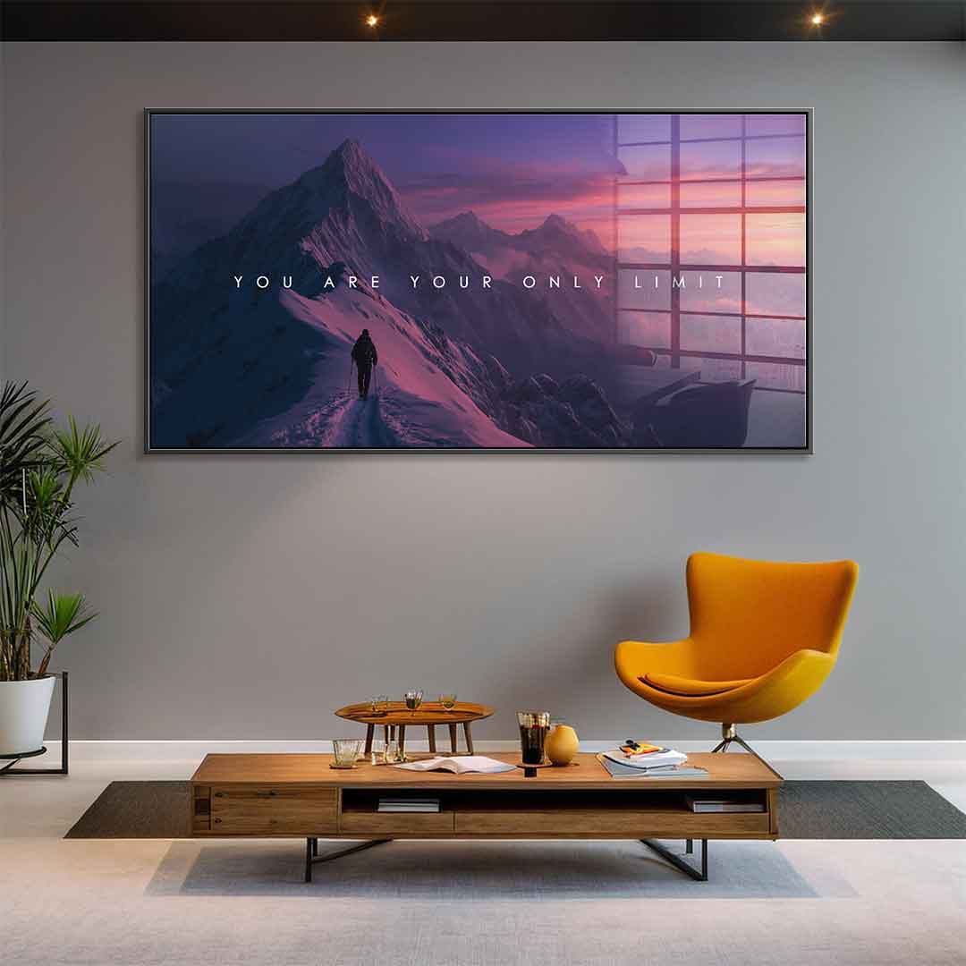 You are Your only Limit - Acrylglas