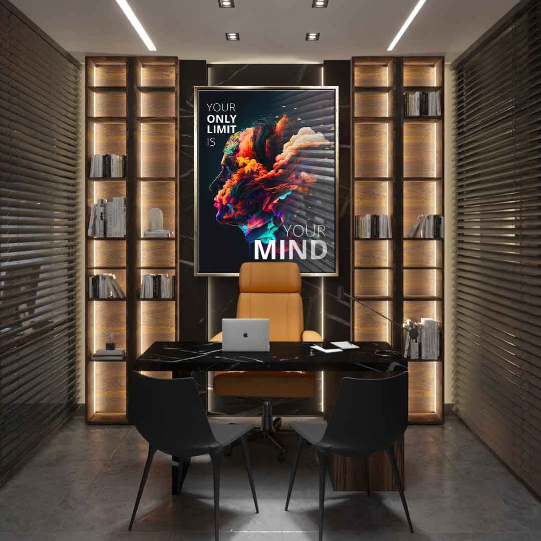 Your only limit is your mind - Acrylglas