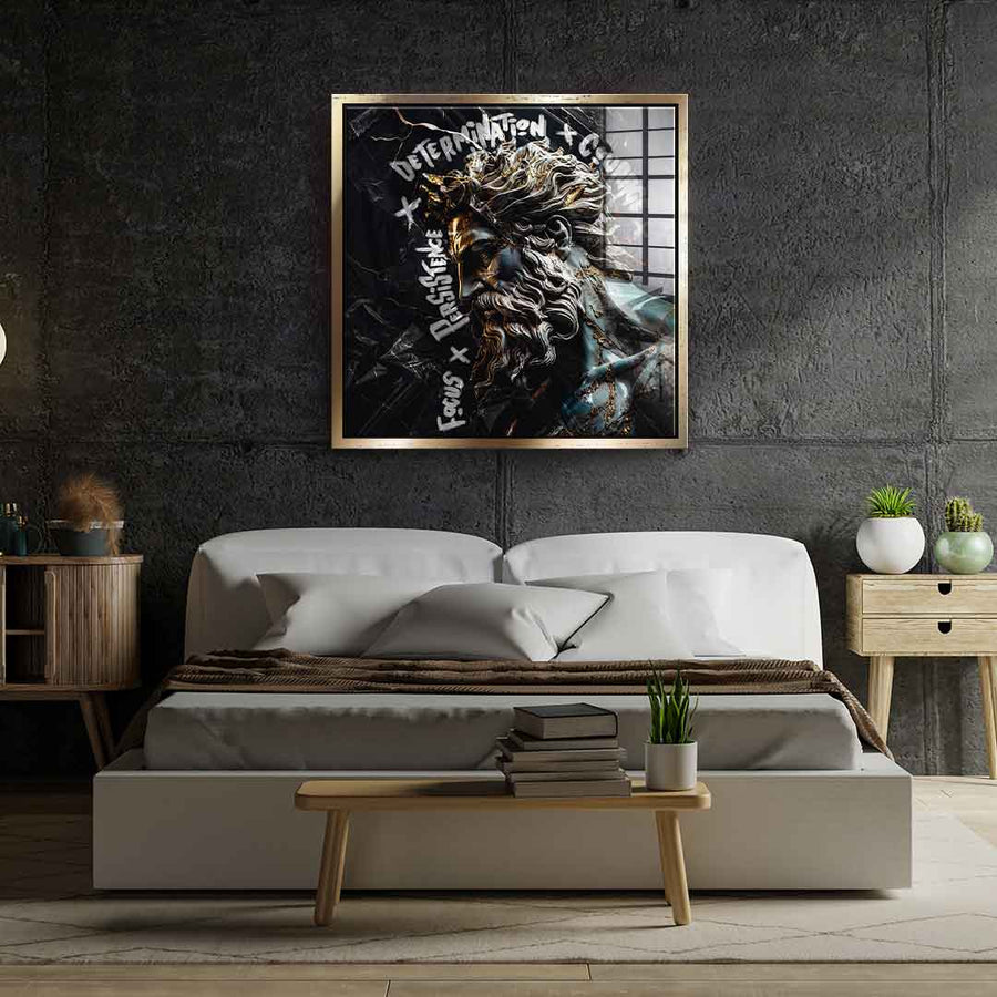 Patience Black - Acrylic glass