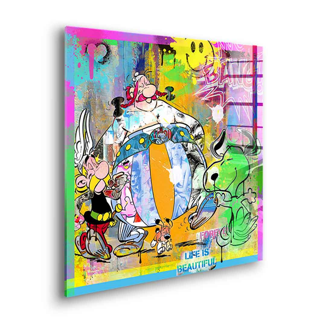 Asterix & Obelix - Acrylic glass