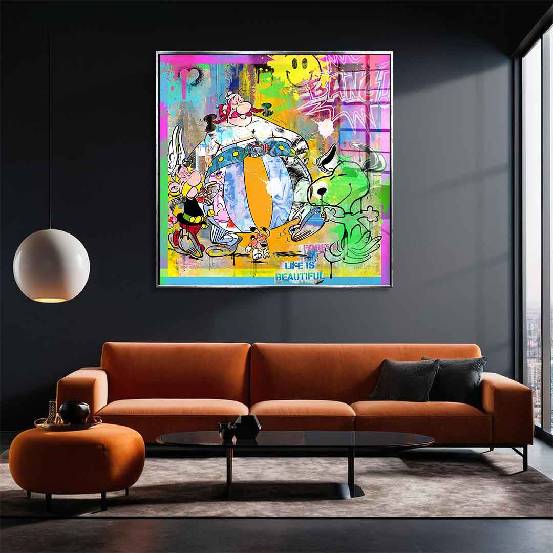 Asterix & Obelix - Acrylic glass