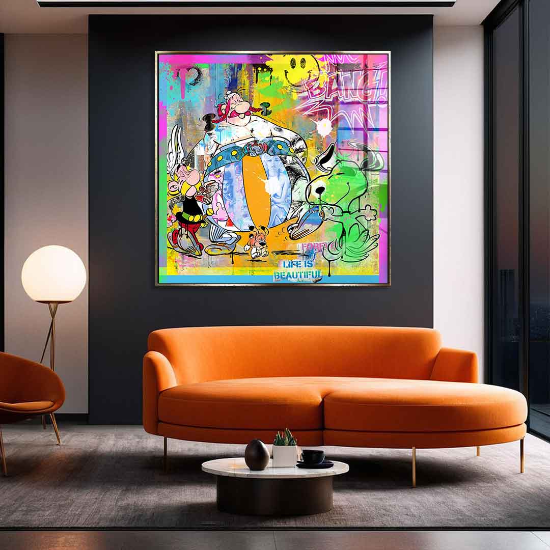 Asterix & Obelix - Acrylic glass