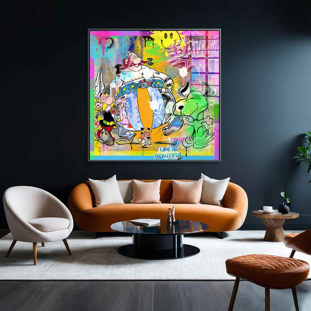 Asterix & Obelix - Acrylic glass