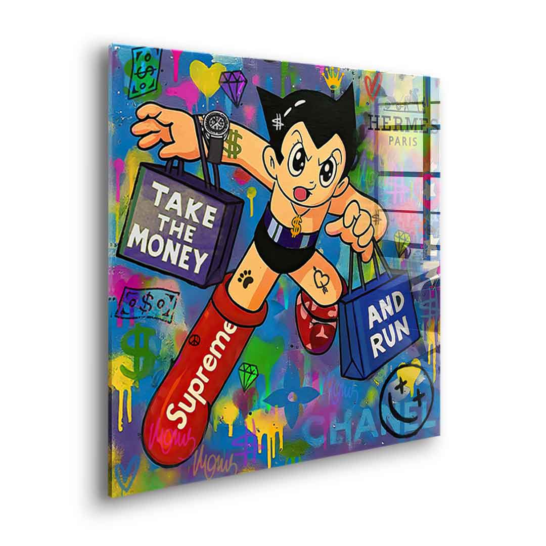 Astroboy Run - Acrylic glass