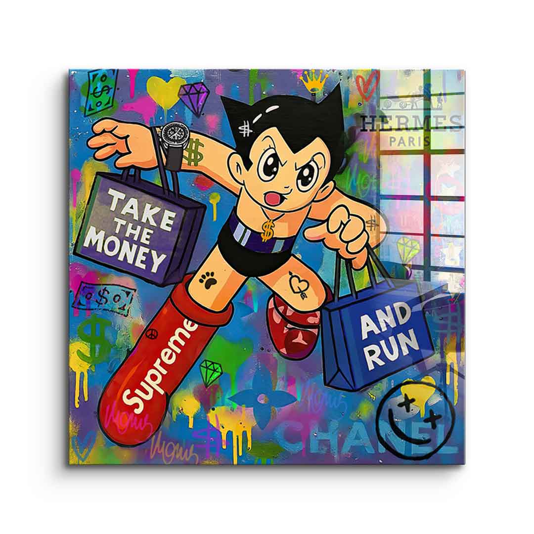 Astroboy Run - Acrylic glass
