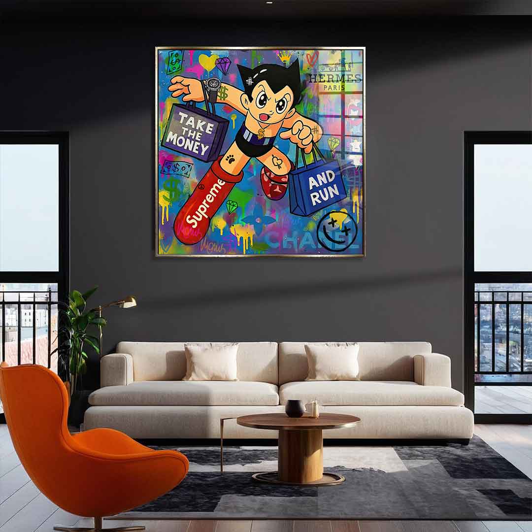 Astroboy Run - Acrylic glass