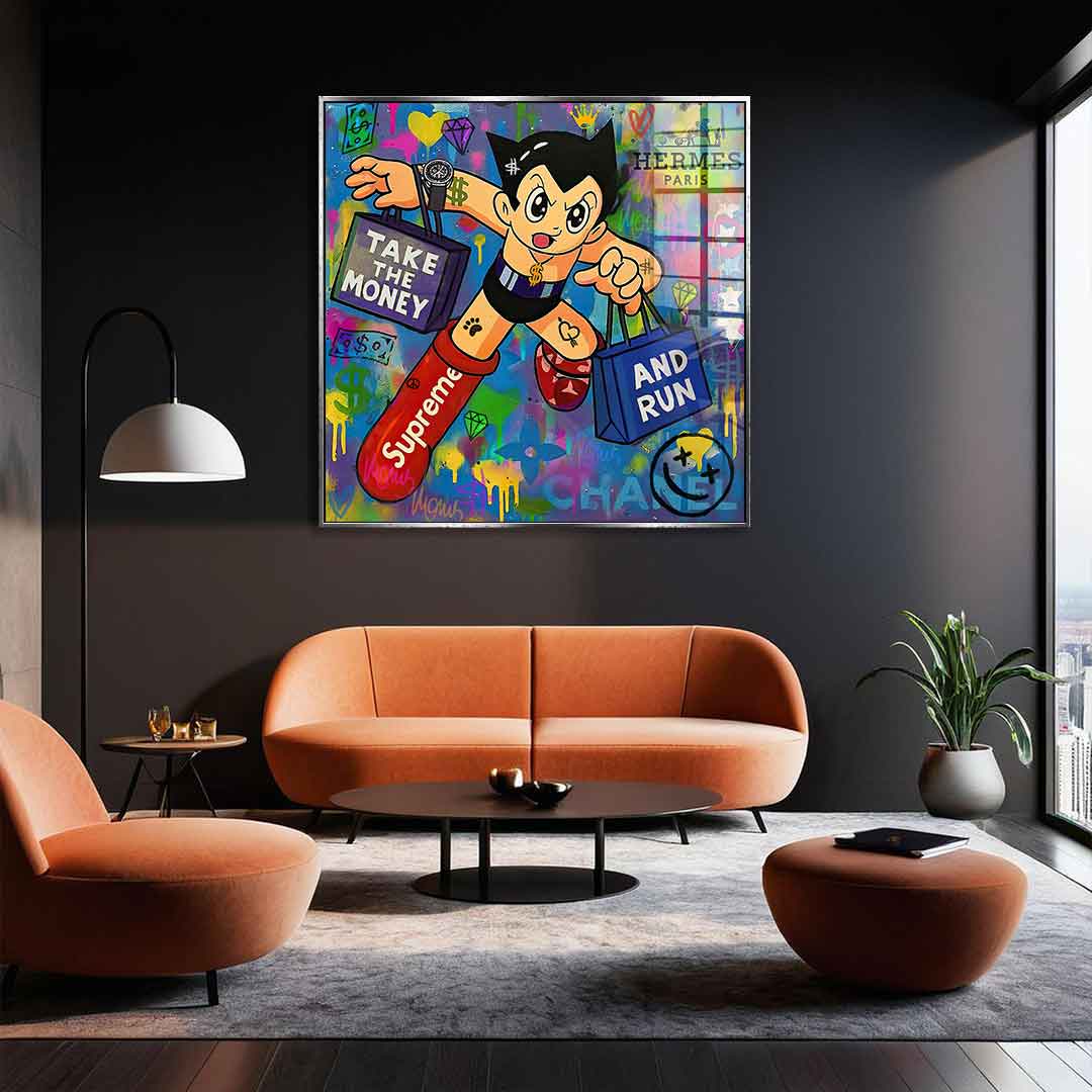 Astroboy Run - Acrylic glass