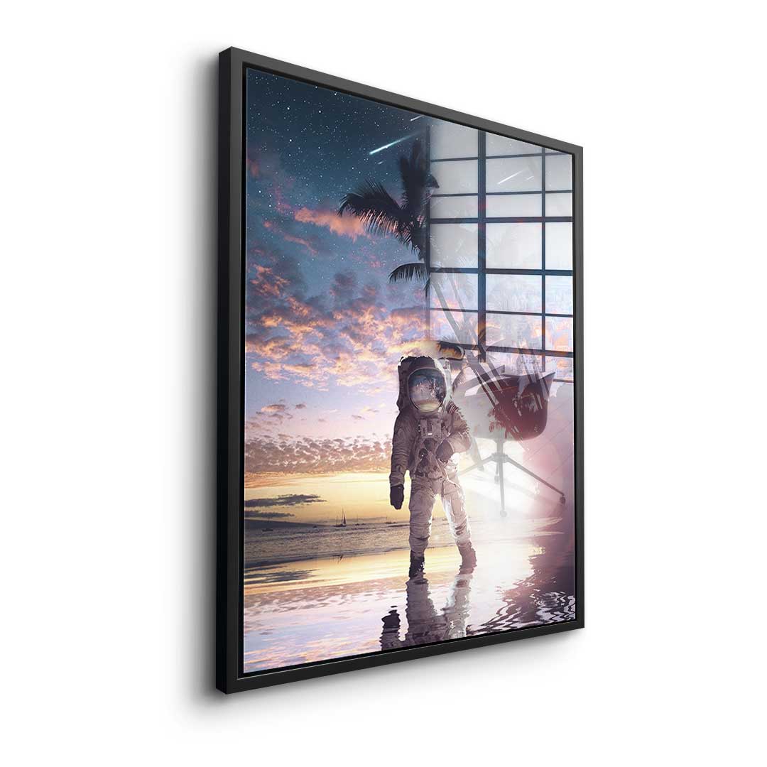 Astronaut Walk - Acrylglas