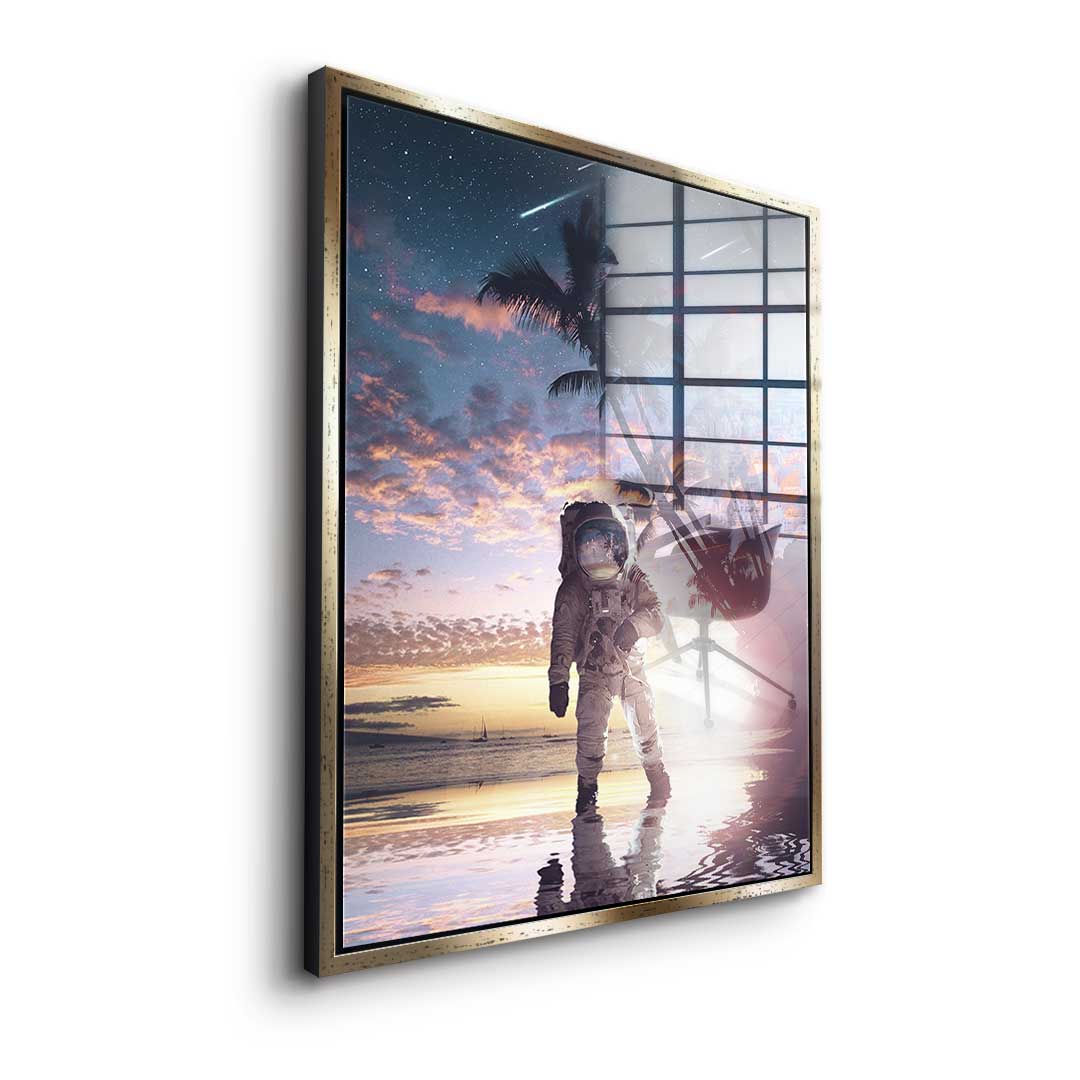 Astronaut Walk - Acrylglas