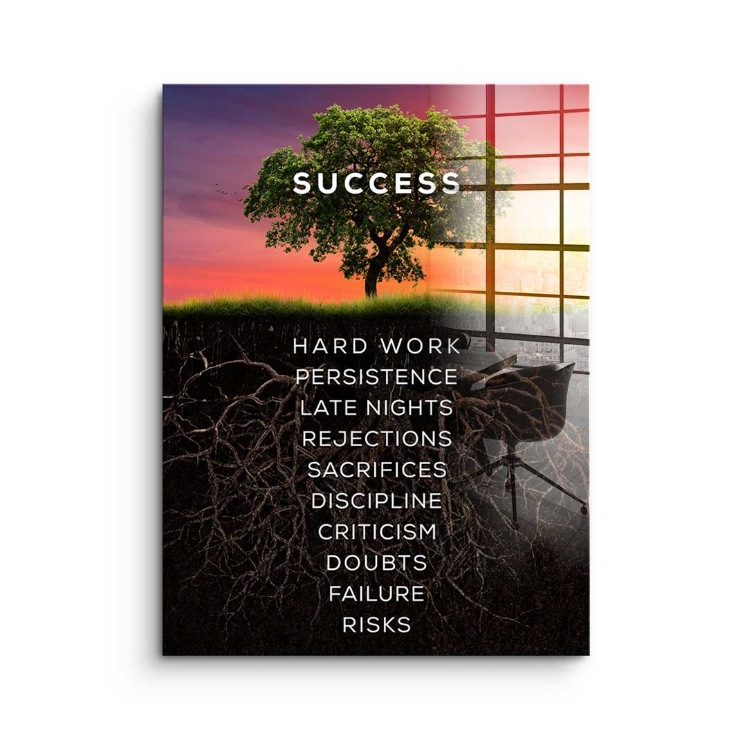 Baum des Erfolgs - Acrylglas