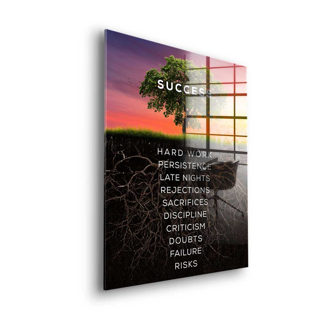 Baum des Erfolgs - Acrylglas