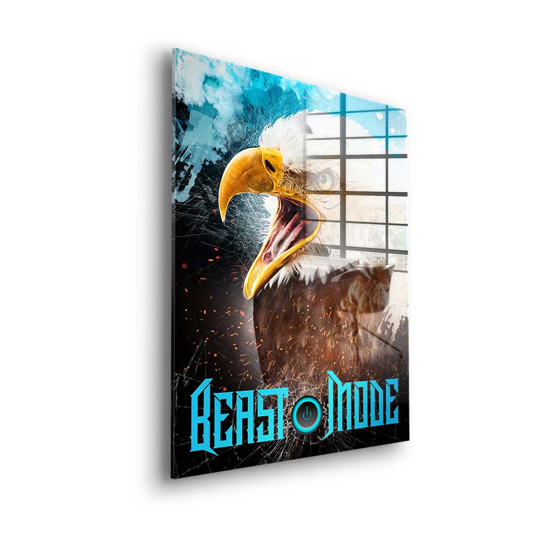 Beast Mode Eagle - Acrylic glass