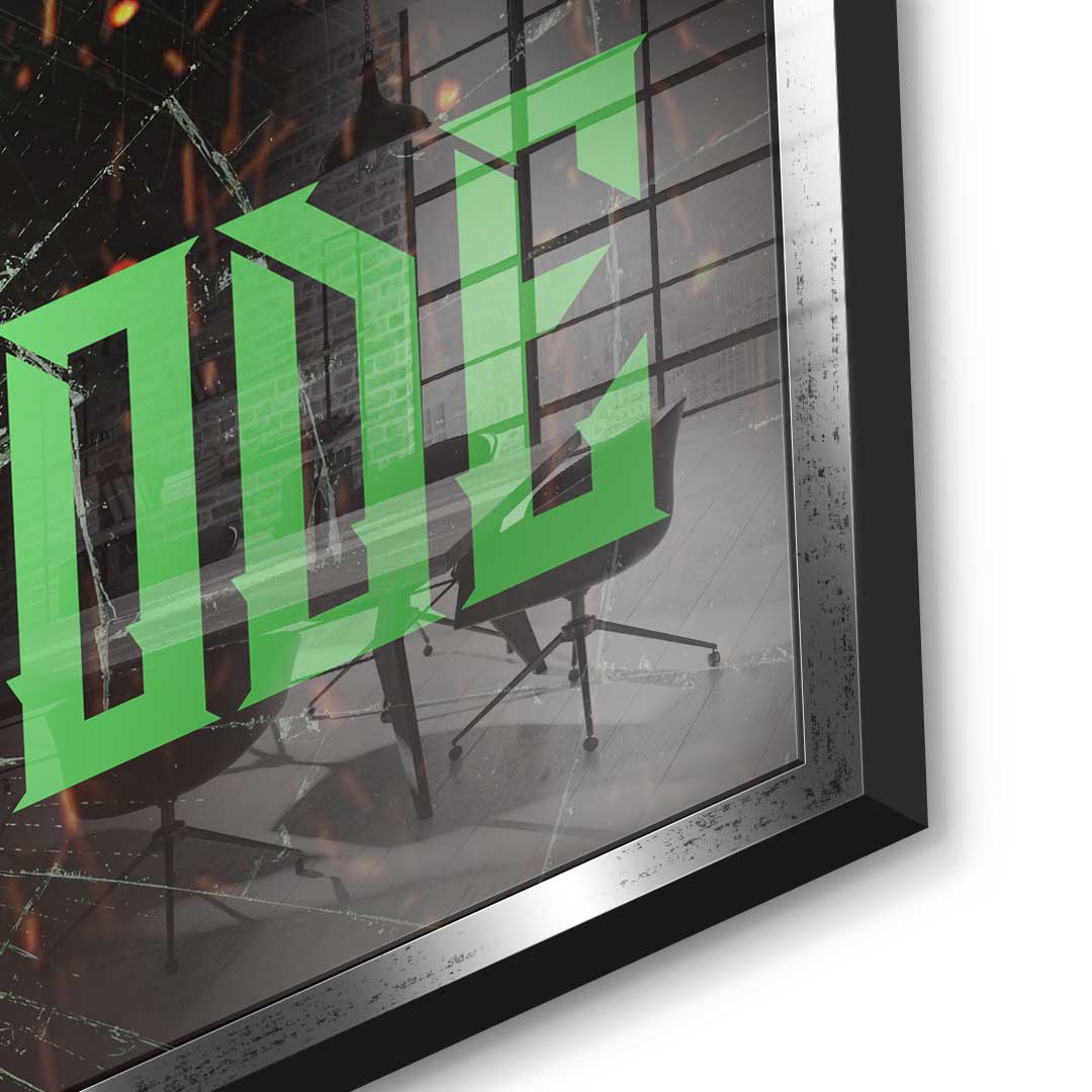 Beast Mode Gorilla - Acrylic Glass