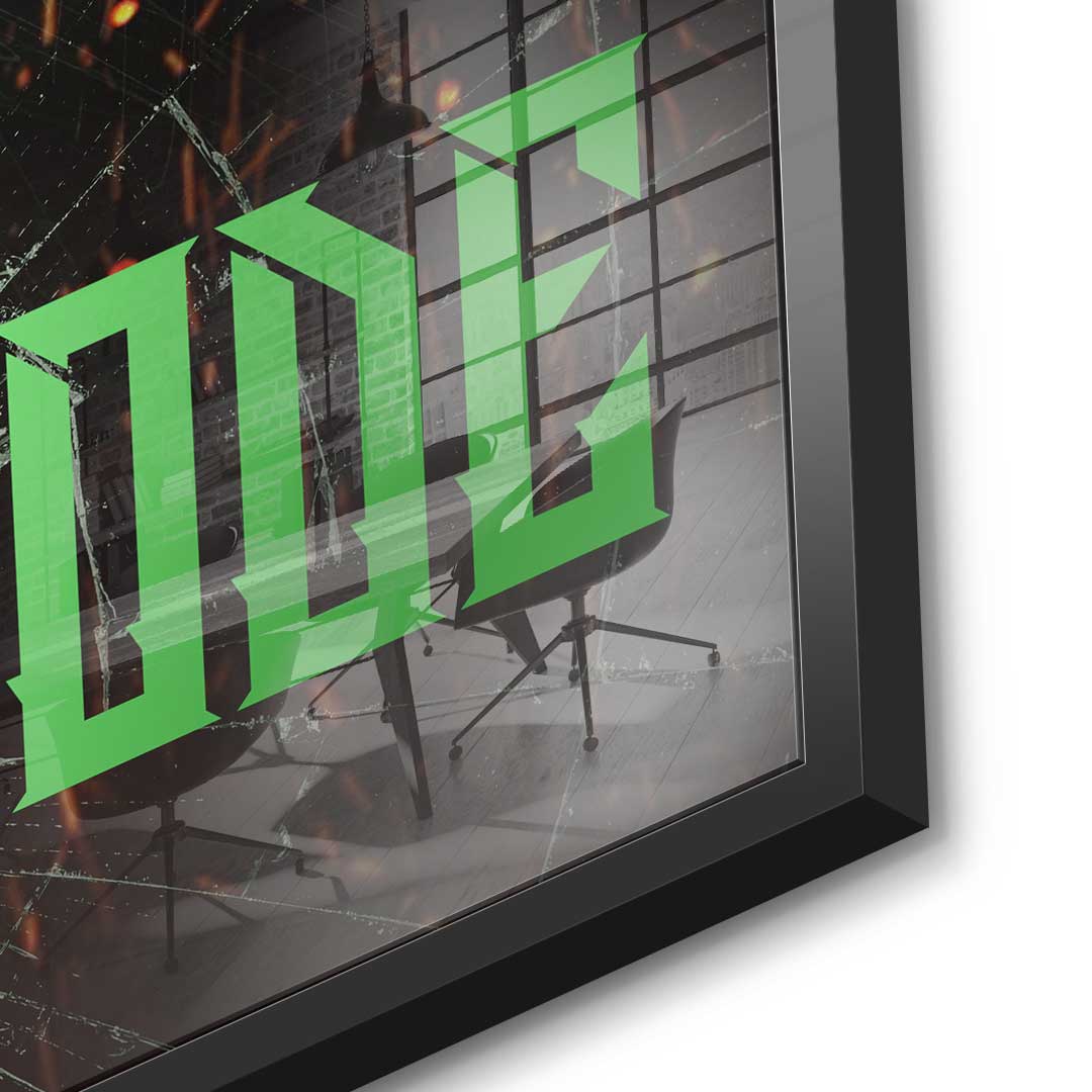 Beast Mode Gorilla - Acrylic Glass