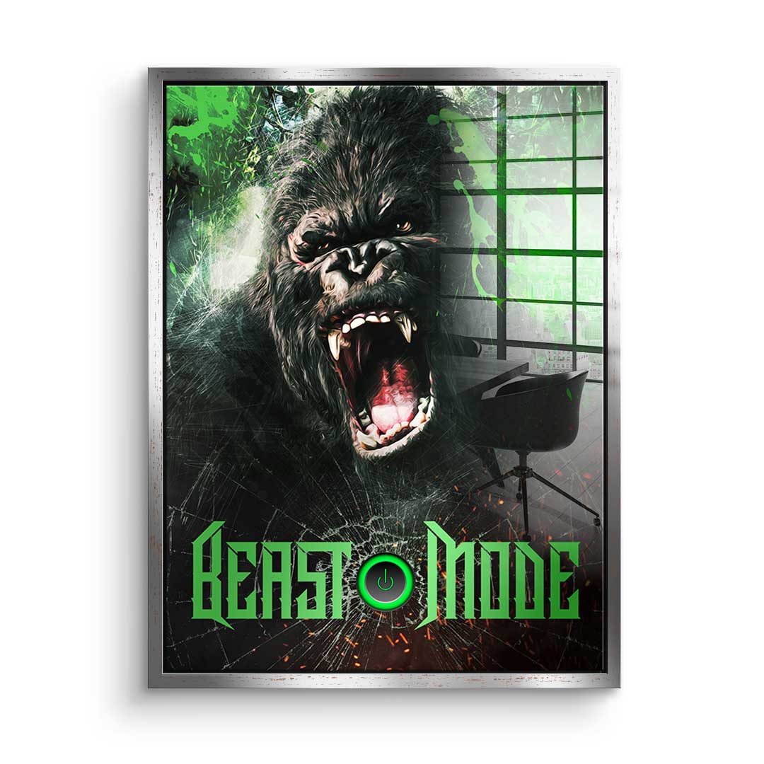Beast Mode Gorilla - Acrylic Glass