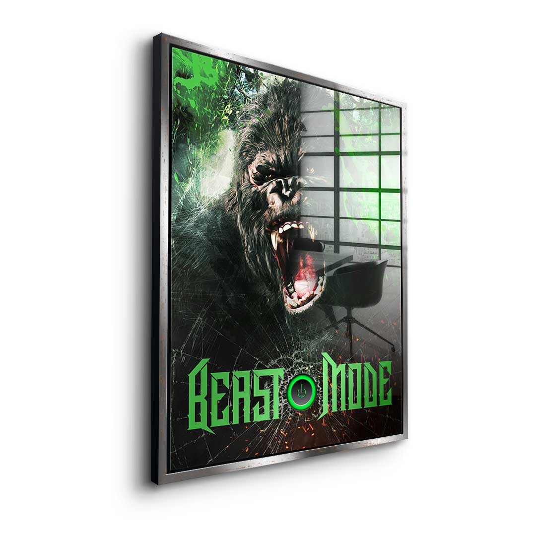 Beast Mode Gorilla - Acrylic Glass