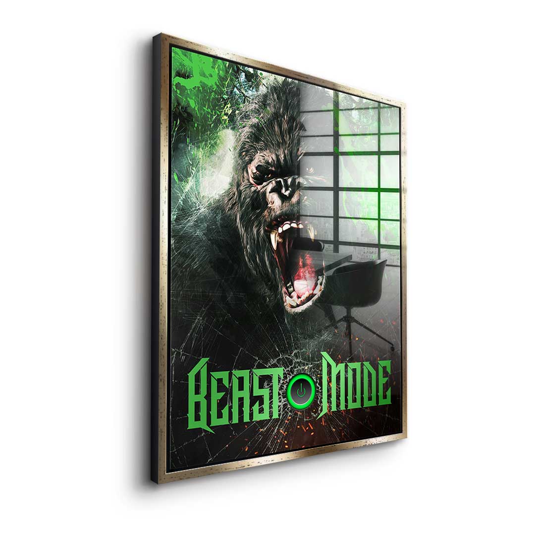 Beast Mode Gorilla - Acrylic Glass