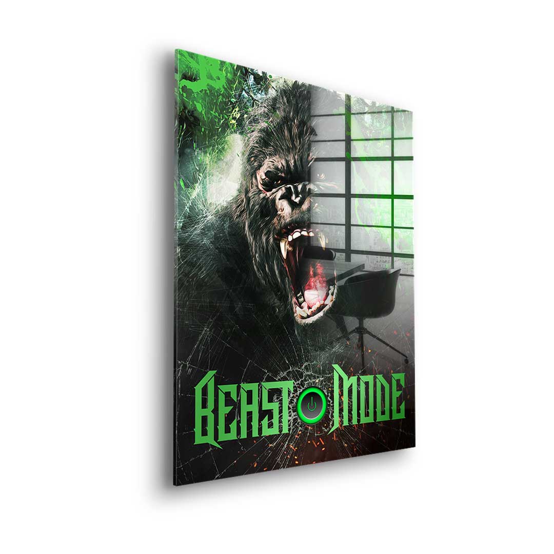 Beast Mode Gorilla - Acrylic Glass