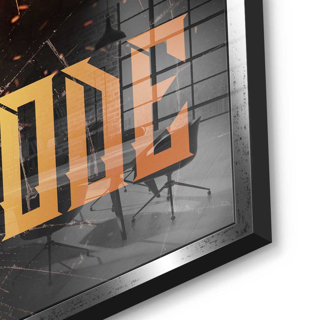 Beast Mode Lion - Acrylic glass