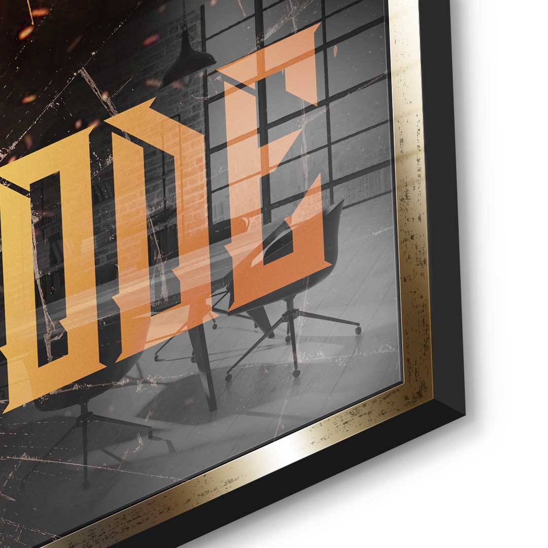 Beast Mode Lion - Acrylic glass