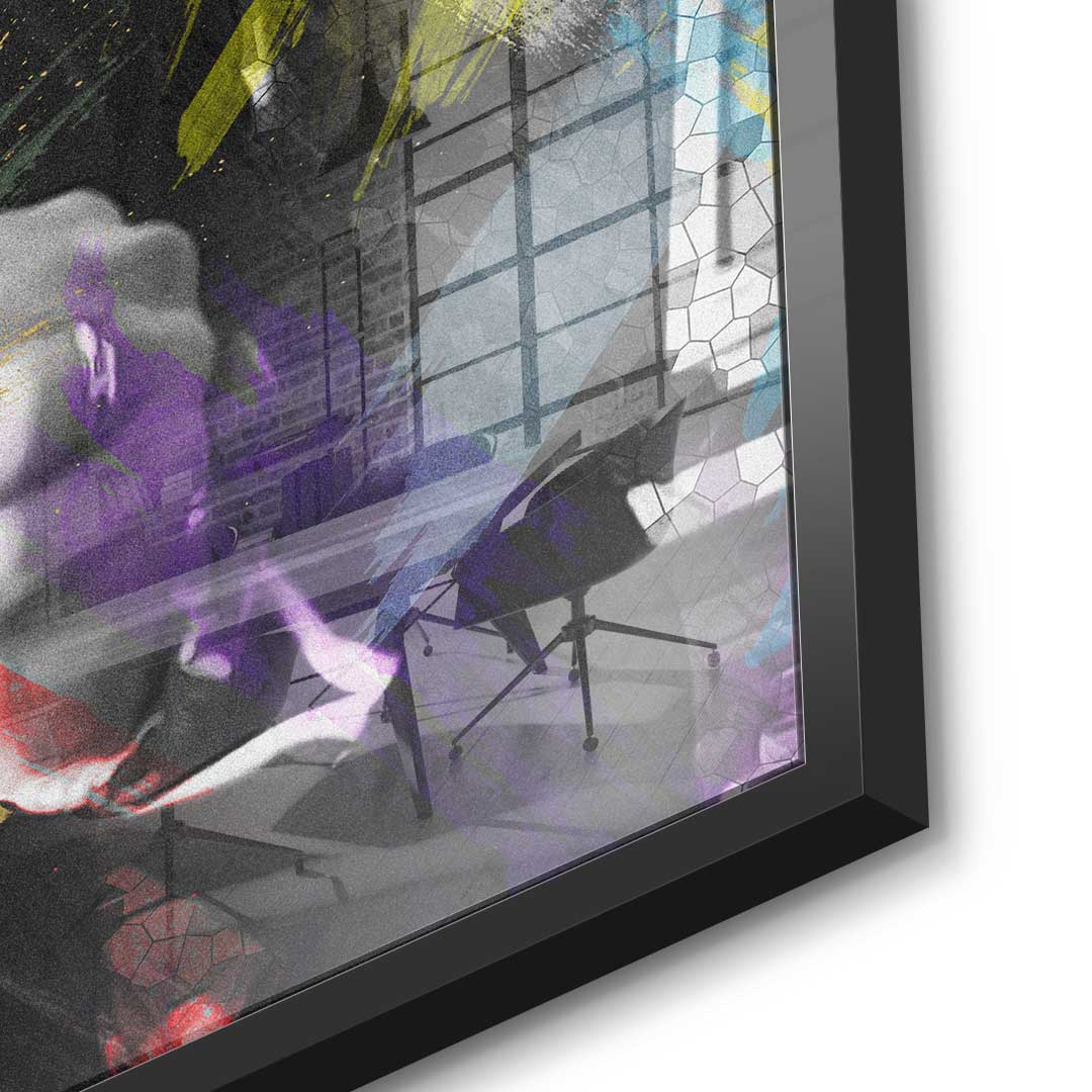 Bitcoin Wolf - Acrylglas