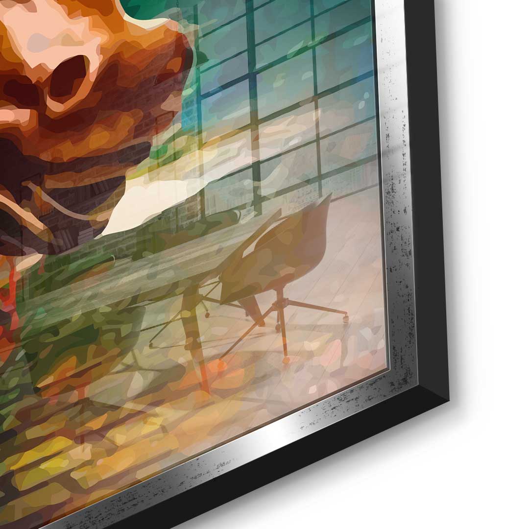 Bronze Bull - Acrylglas