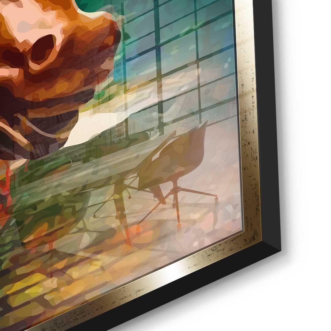 Bronze Bull - Acrylglas