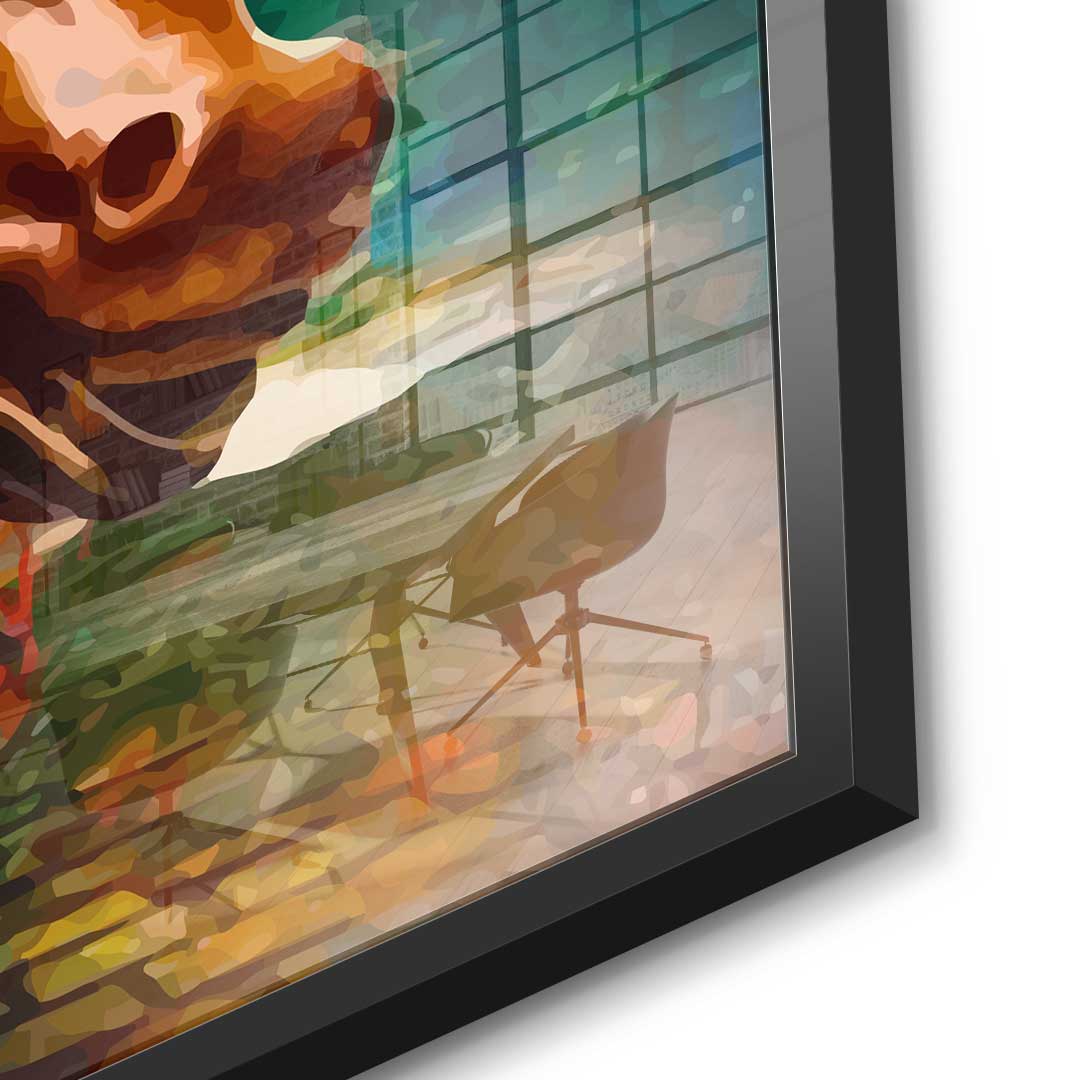 Bronze Bull - Acrylglas