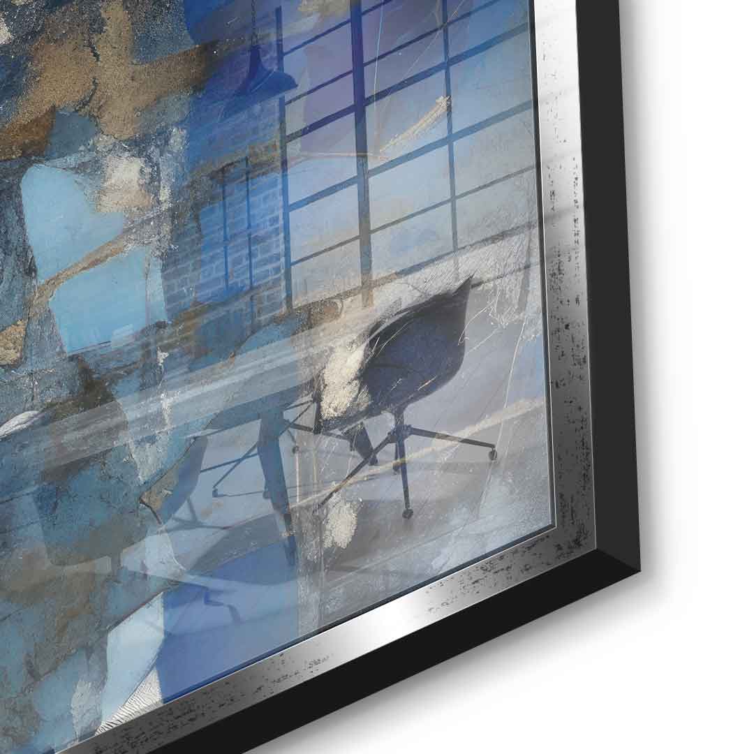 Cobalt Depths - szkło akrylowe