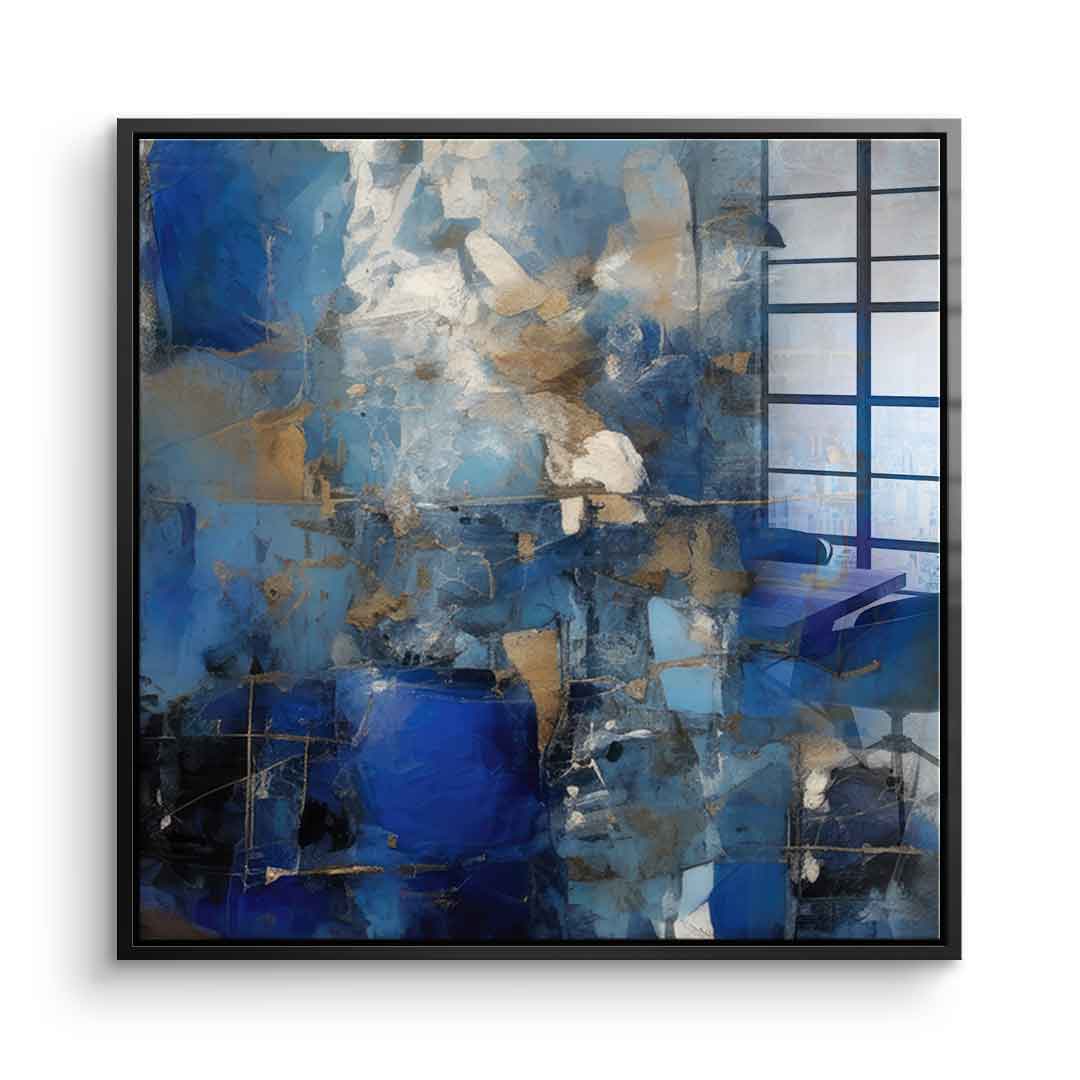 Cobalt Depths - szkło akrylowe