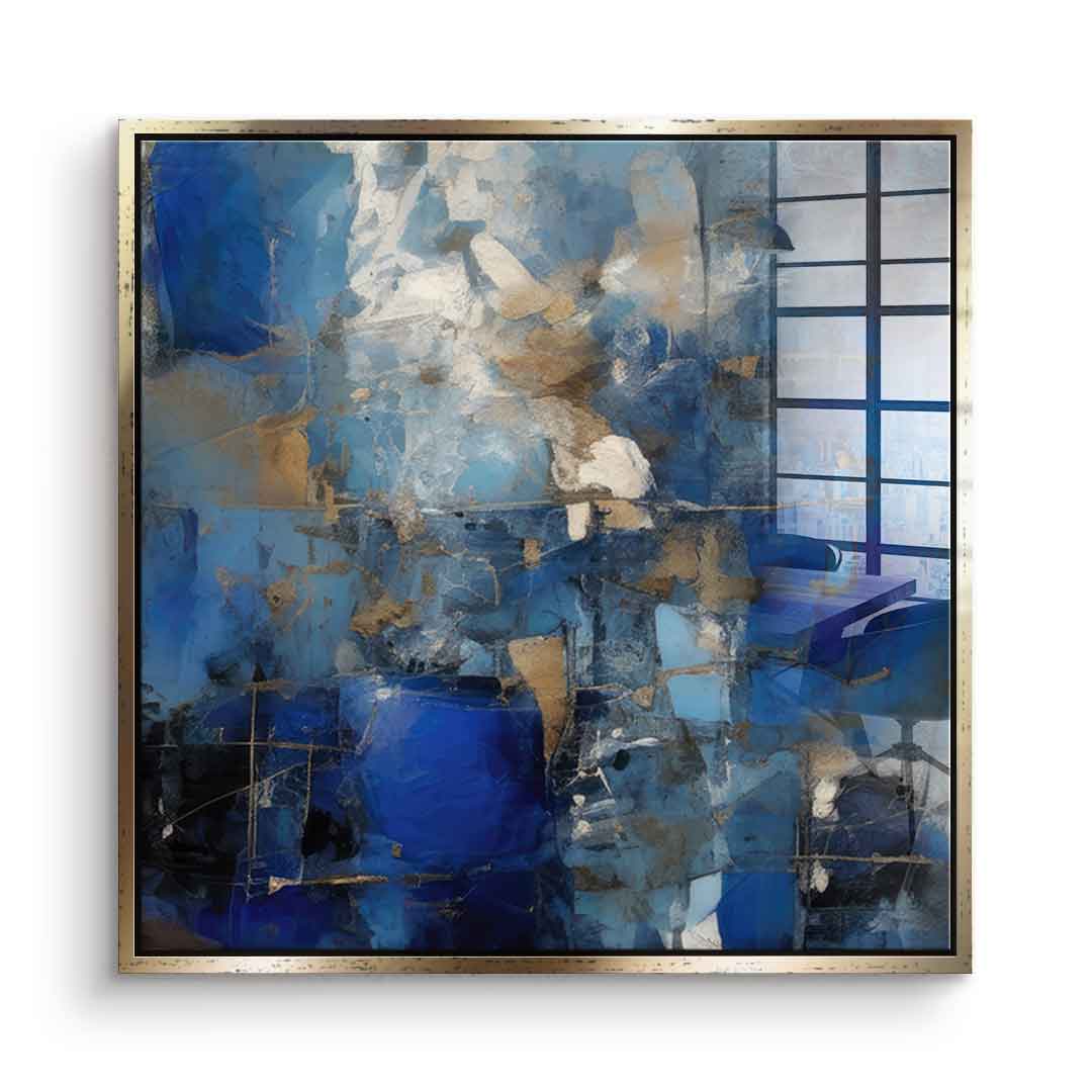 Cobalt Depths - szkło akrylowe
