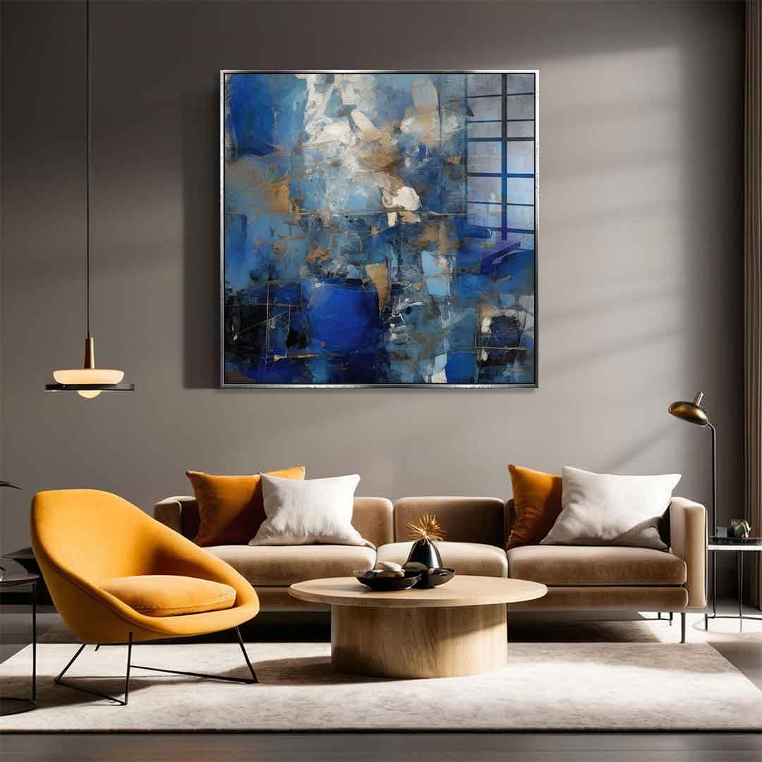 Cobalt Depths - szkło akrylowe