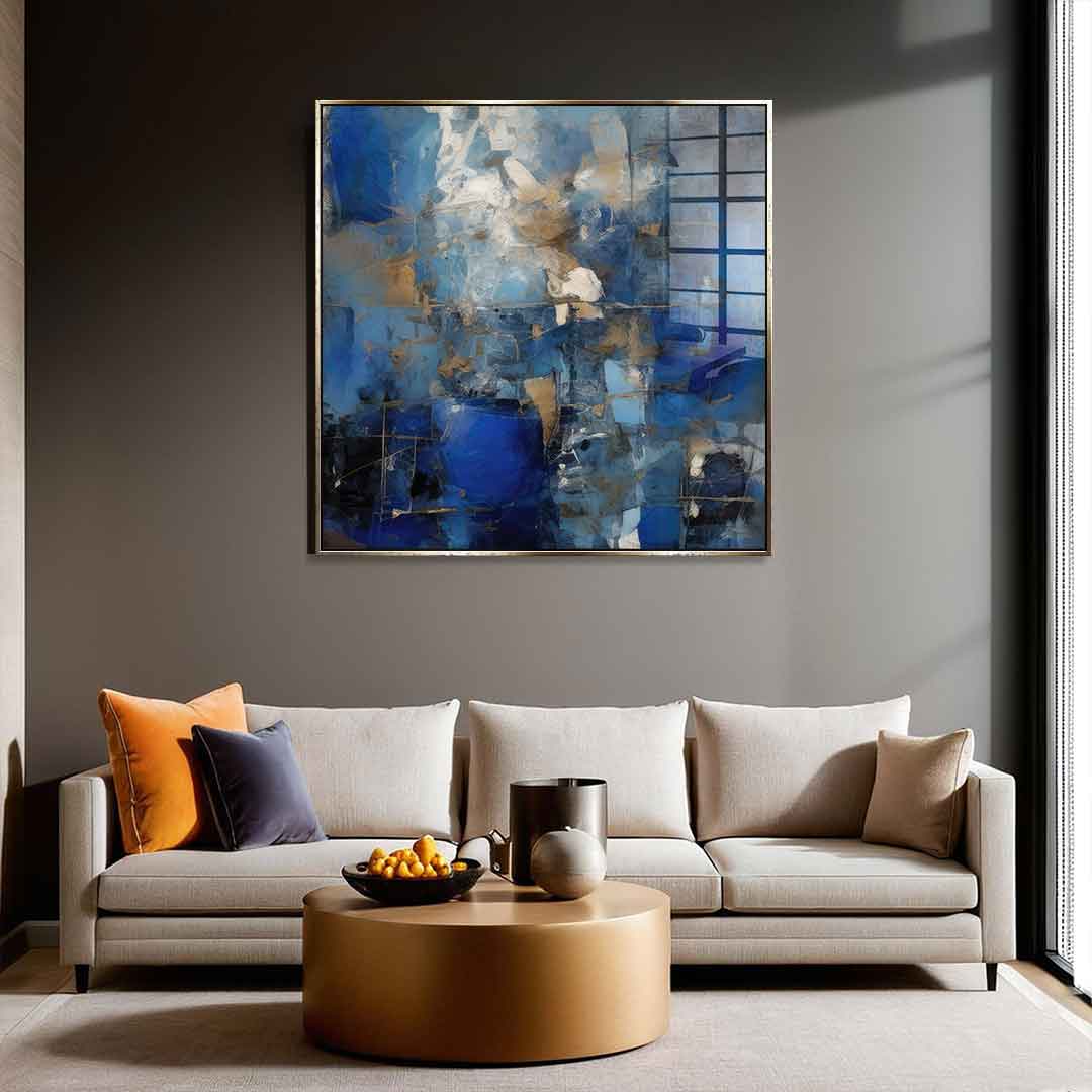 Cobalt Depths - szkło akrylowe