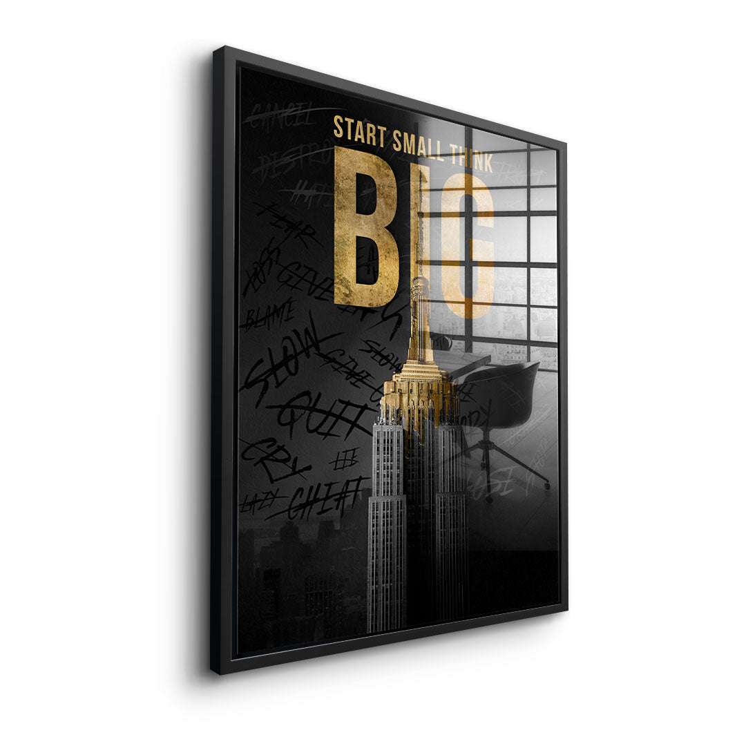 Start Small Think Big - BLATTGOLD