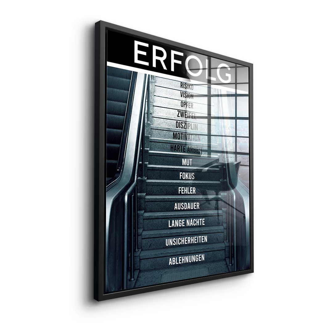 ESCALATOR OF SUCCESS - Acrylic glass