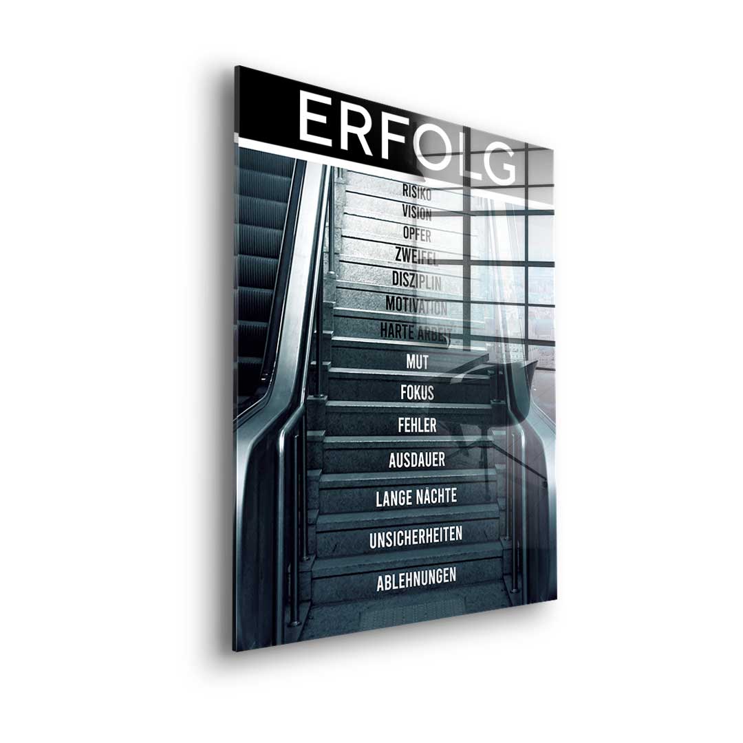 ESCALATOR OF SUCCESS - Acrylic glass