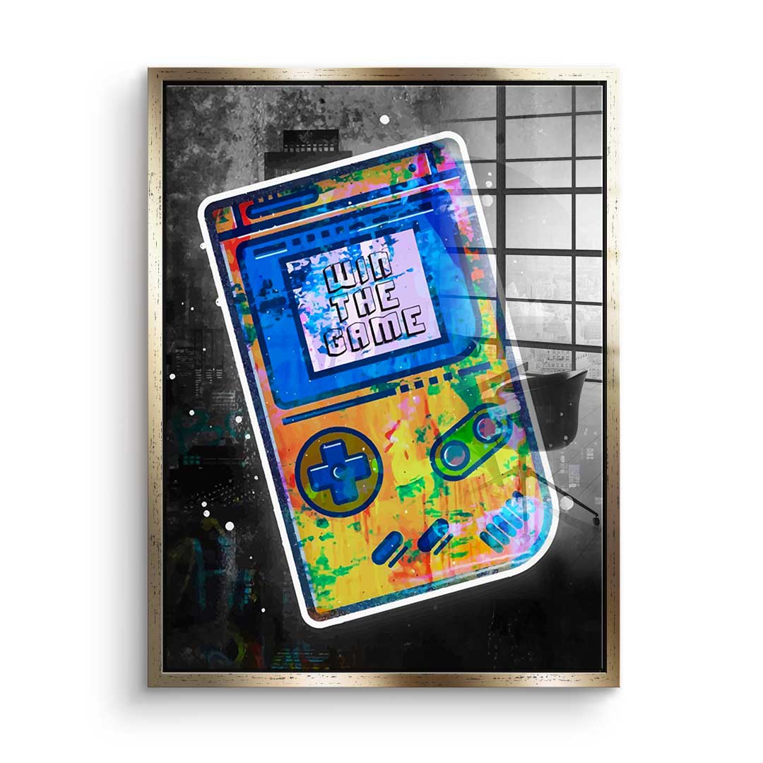Win The Game - Acrylglas