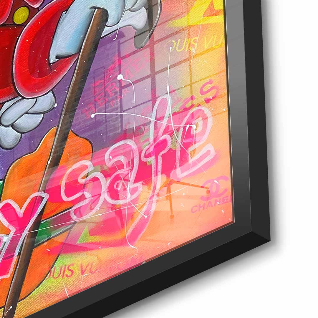 Keep your money safe - Acrylglas