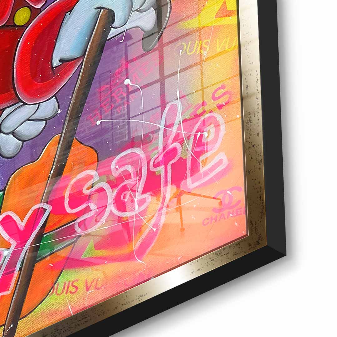 Keep your money safe - Acrylglas