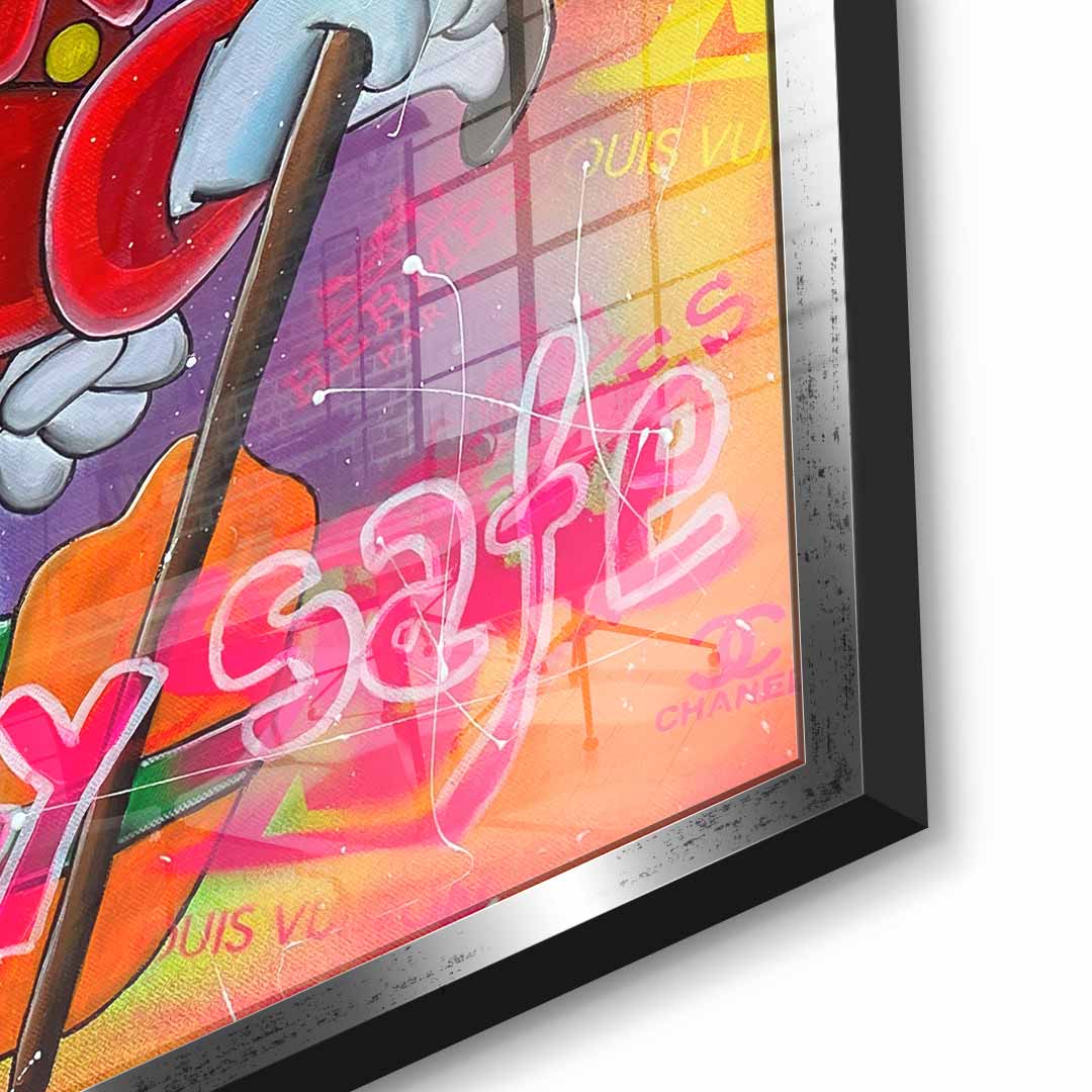 Keep your money safe - Acrylglas