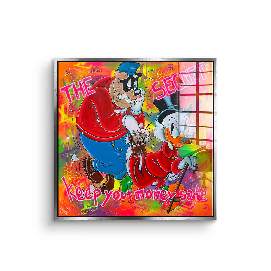 Keep your money safe - Acrylglas