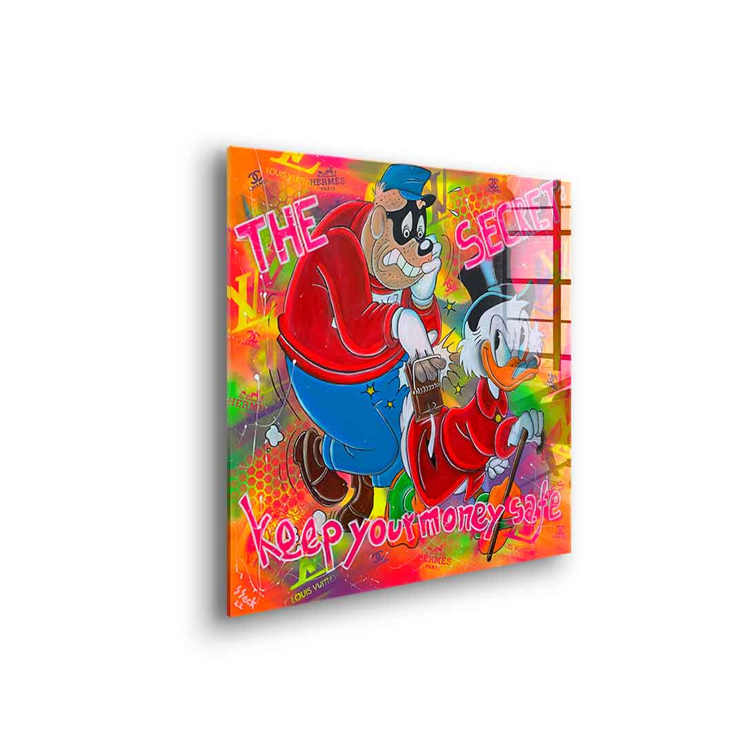 Keep your money safe - Acrylglas