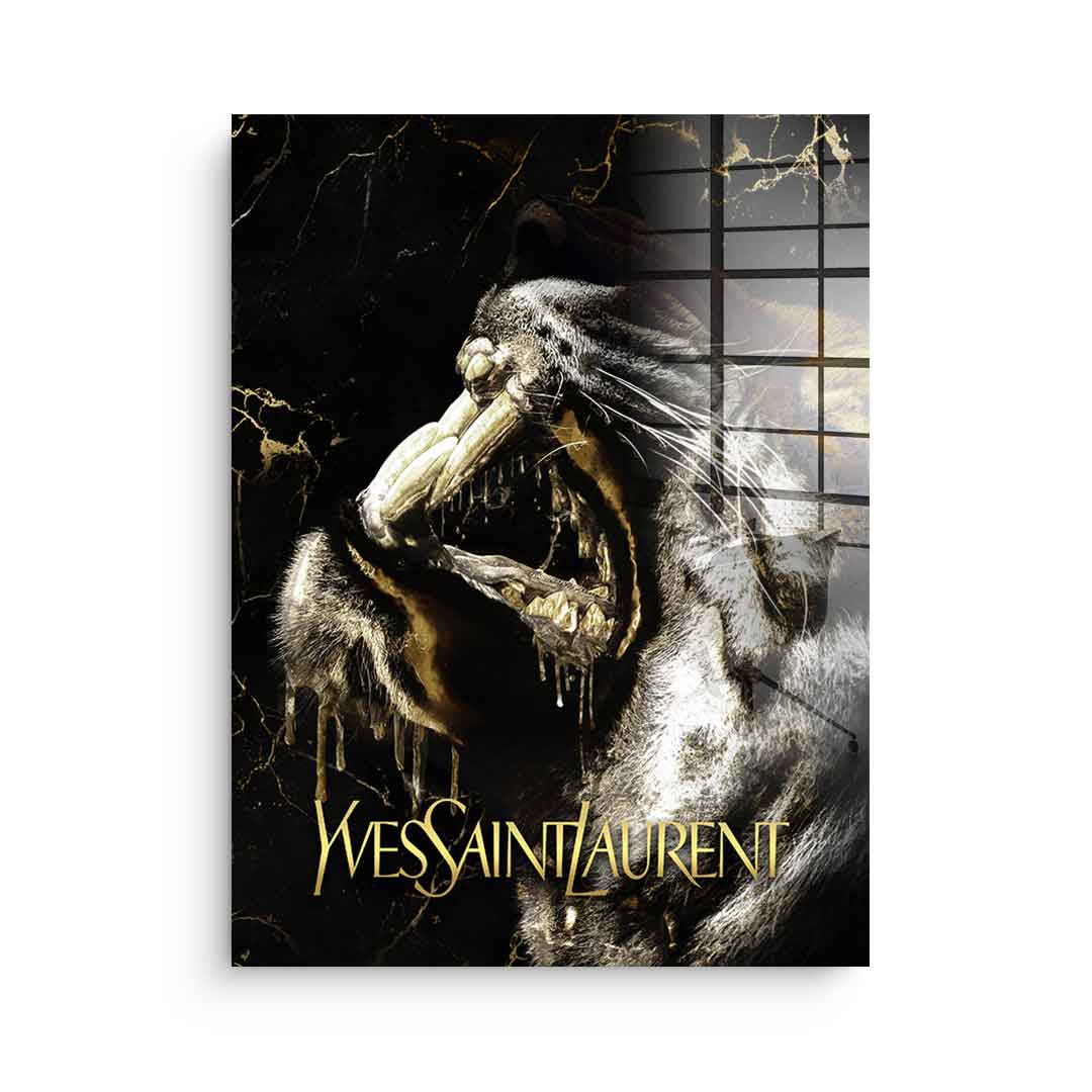 Luxury Gold Animals - Acrylglas 3x