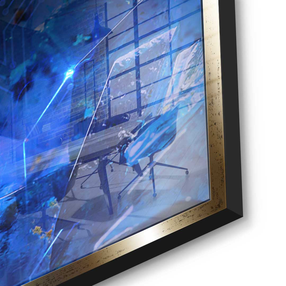 Matrix Ethereum - Acrylglas