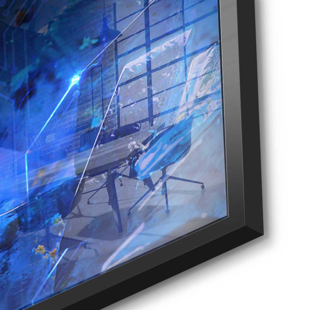 Matrix Ethereum - Acrylglas