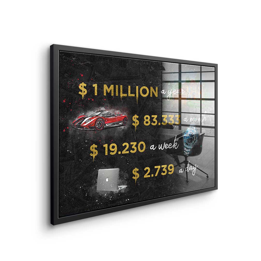 One Million - Acrylglas