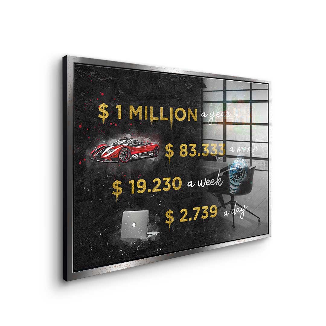 One Million - Acrylglas