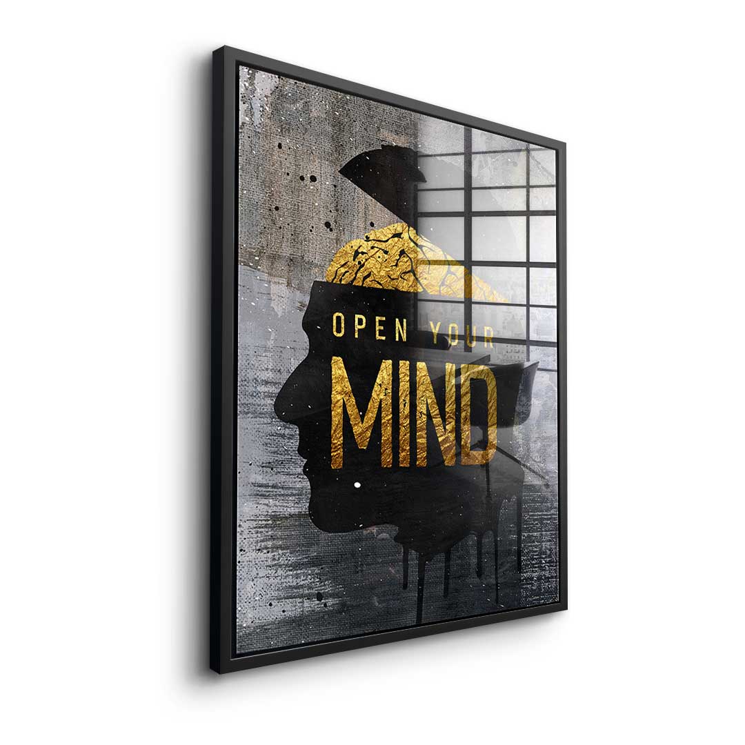 Open your Mind - Acrylglas
