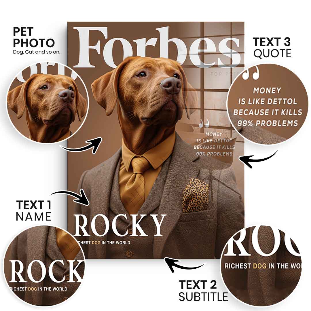 Forbes personalizowany - szkło akrylowe